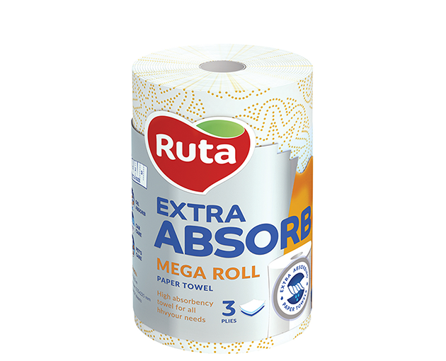 Ruta Selecta Mega roll 3 layer paper towels 1 psc