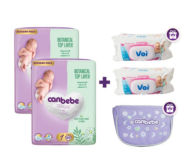 ორი Canbebe N1 + საჩუქარი