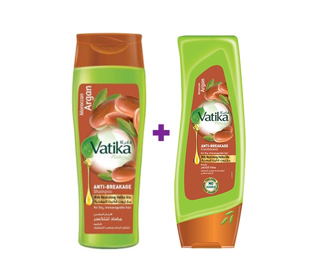 VATIKA shampoo + conditioner Argan