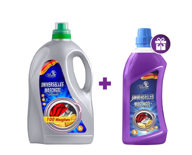 DR.SAUBER universal washing gel 5 l + DR.SAUBER Universal washing gel 1 L