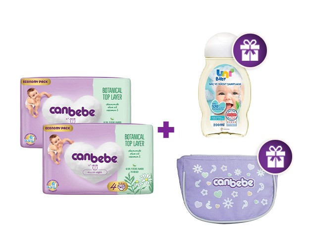 ორი Canbebe N4 + საჩუქრად შამპუნი და ჩანთა