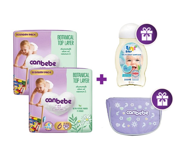 ორი Canbebe N6 + საჩუქრად შამპუნი და ჩანთა