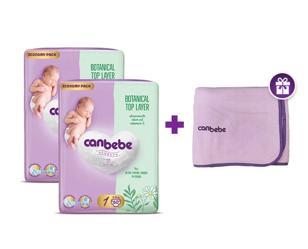 Two Canbebe N1 + gift canbebe Blanket