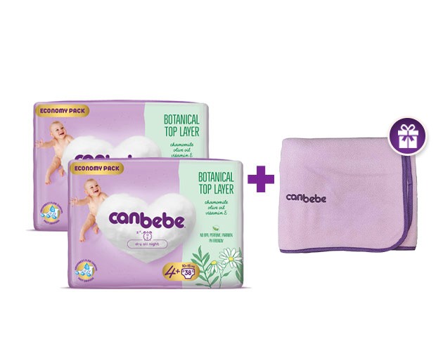 Two Canbebe N4+  + gift canbebe Blanket