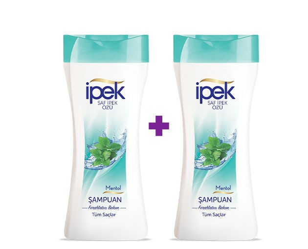 1+1 promotion IPEK Shampoo for oily hair 600 ml