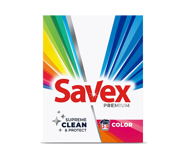 Savex washing powder 2-1 in color