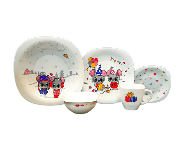 Children's plate set Hamster