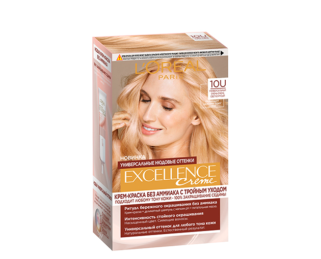 Loreal Paris Excellence hair dye N10U