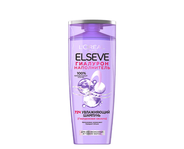 ELSEVE shampoo Thin hair with hyaluron 400ml