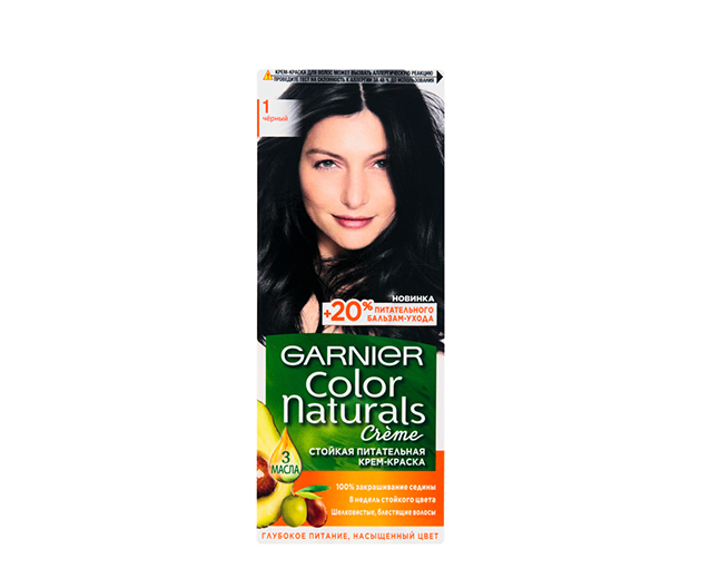 Garnier Naturals hair dye N1.0