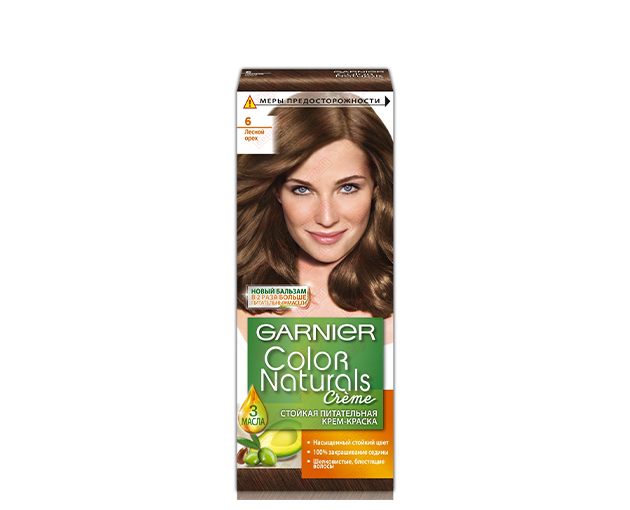 Garnier Naturals თმის საღებავი N6.0 