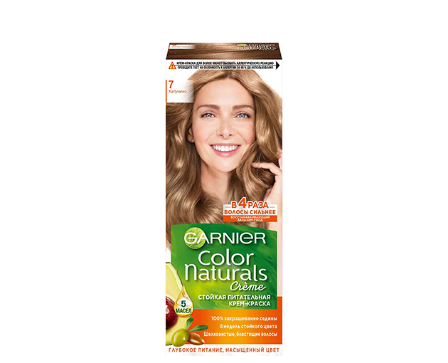 Garnier Naturals თმის საღებავი N7.0 