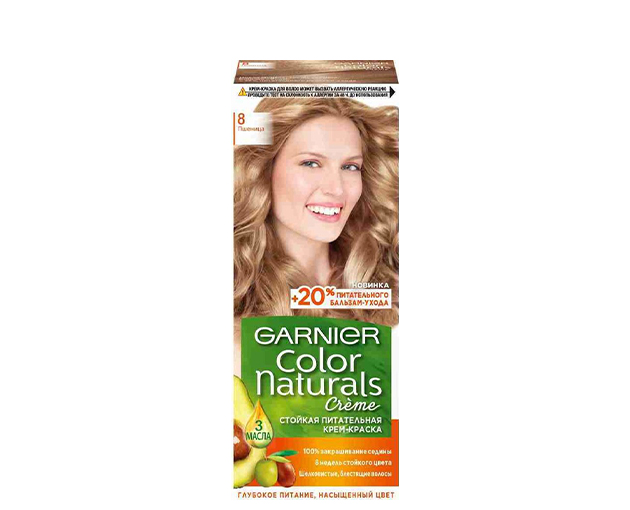 Garnier Naturals თმის საღებავი N8.0 