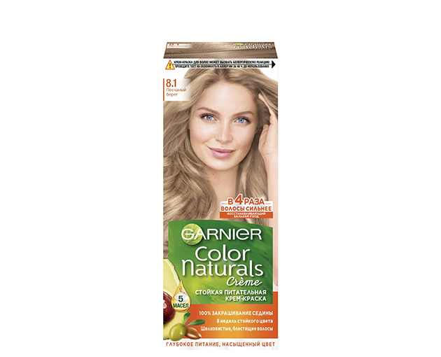 Garnier Naturals თმის საღებავი N8.1 