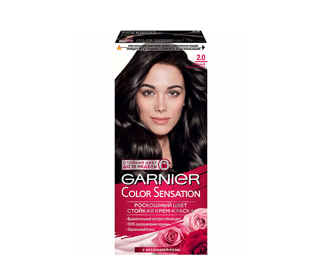 Garnier Sensation hair dye N2.0