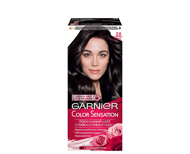 Garnier Sensation თმის საღებავი N2.0 