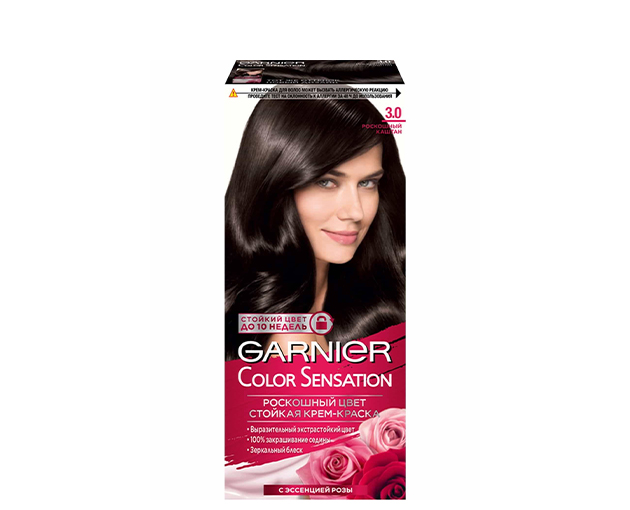 Garnier Sensation hair dye N3.0