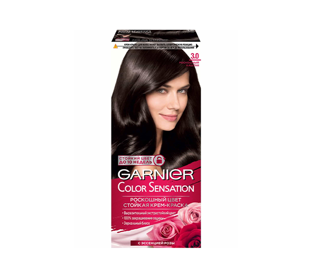 Garnier Sensation თმის საღებავი N3.0 