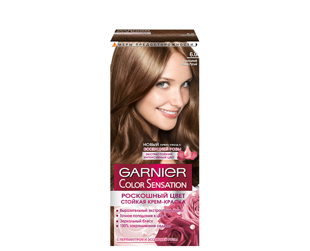 Garnier Sensation თმის საღებავი N6.0 