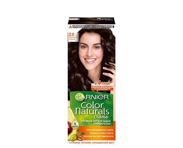 Garnier Naturals თმის საღებავი N2.0 