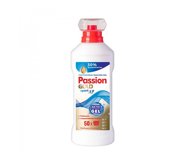 PASSION GOLD Washing gel SPORT 2L