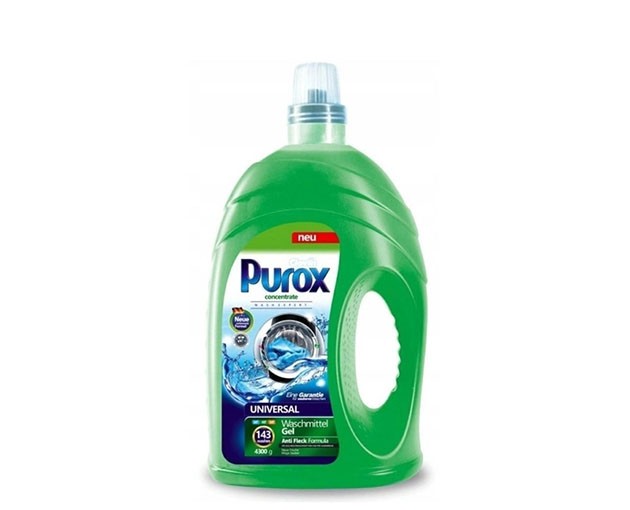 PUROX universal fabric washing gel 4.3L