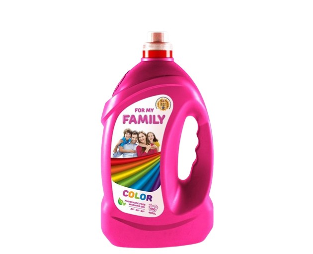 For My Family color fabric washing gel 4L