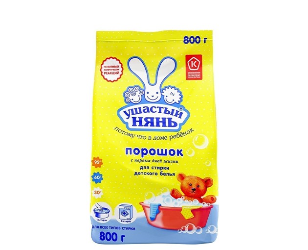 Ushastiy Nyan baby washing powder 800gr