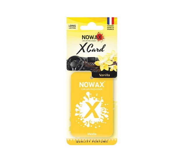 Nowax car flavoring plate vanilla 