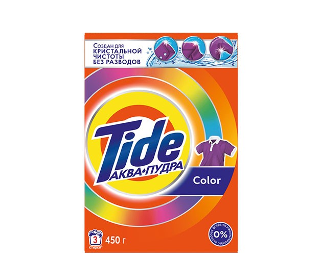 TIDE სარეცხი ფხვნილი ფერადი 450გ