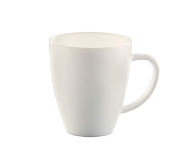 Coffee cup square white medium 