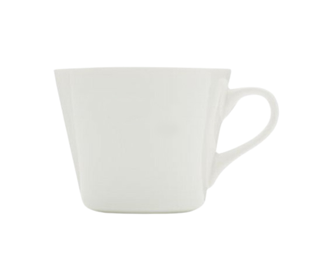 Coffee cup square white small 