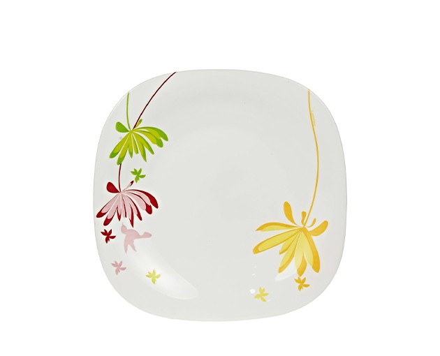 PARS OPAL rectangle dessert plate 19.5cm