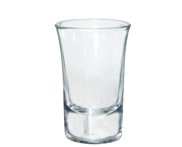 blue vodka glass cup cmall 6-piece