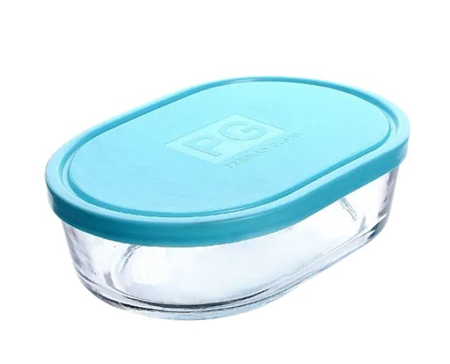 Glass container  large oval
