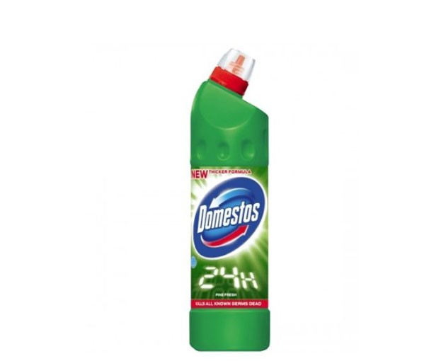 DOMESTOS უნივერსალური სადეზინფექციო სითხე ფიჭვი 750მლ