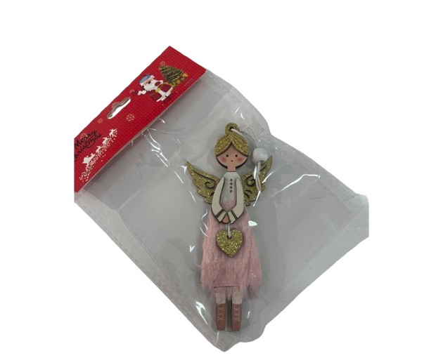 The Christmas tree toy angel