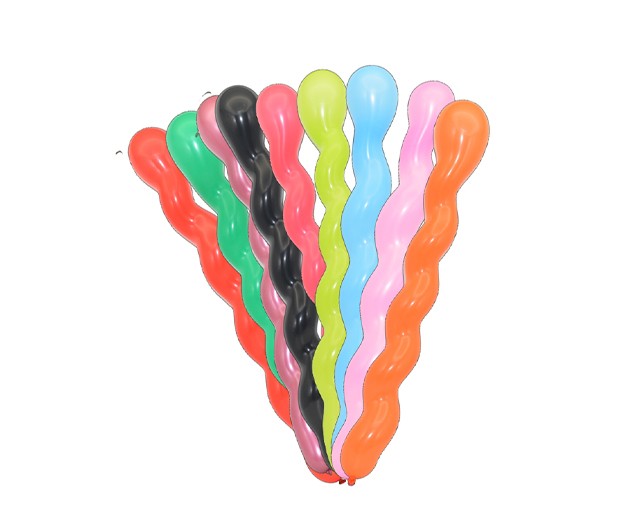 Latex colored balloons 80 cm, 100 pcs package