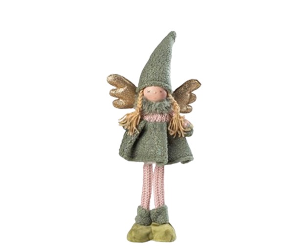 New Year soft accessory, doll with wings, 40 cm