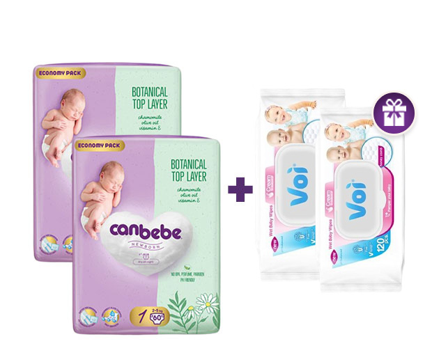 ორი Canbebe N1 + საჩუქარი