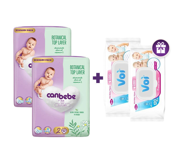 ორი Canbebe N2 + საჩუქარი