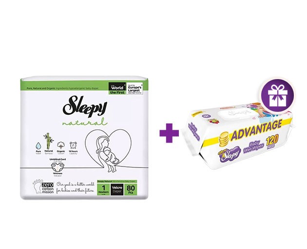  SLEEPY N1 + gifts SLEEPY  wetwipes 120pcs