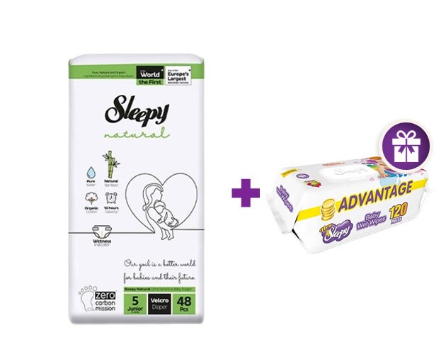  SLEEPY N5 + gifts SLEEPY  wetwipes 120pcs