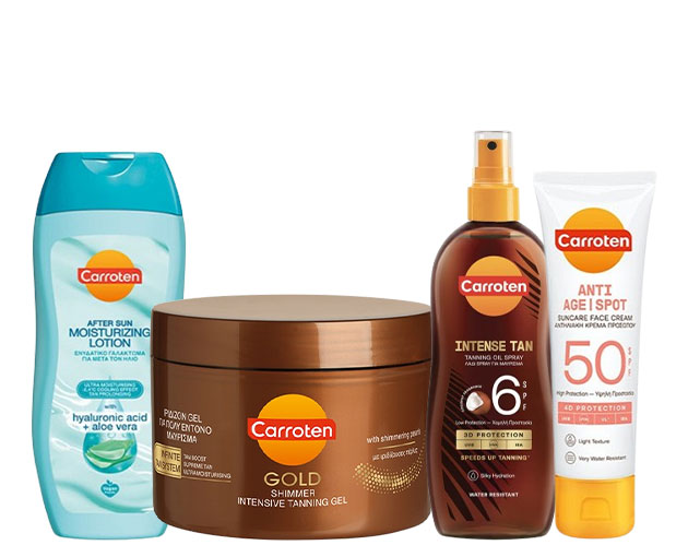 CARROTEN gift set for tanning