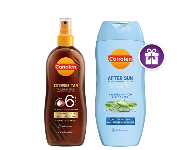 CARROTEN Tanning Oil SPF6 Set
