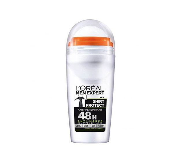 LOREAL Men's Deodorant Roll-on Shirt Protect 50ml