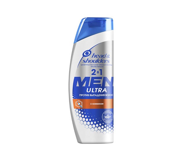 HEAD&SHOULDERS Anti-Dandruff Shampoo and Conditioner Against Hair Loss for Men 400 ml
