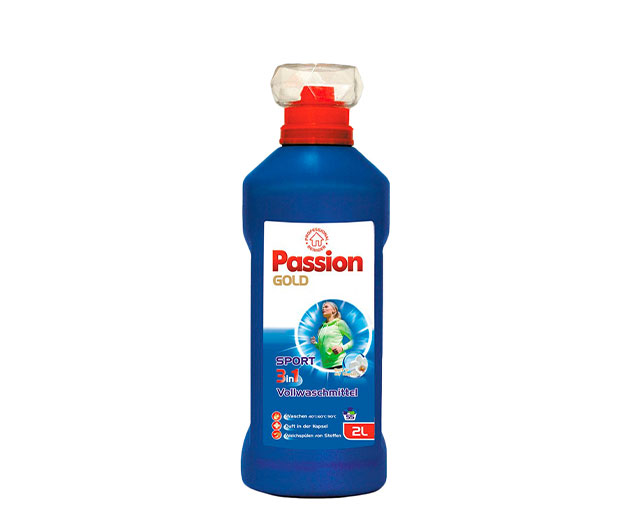 PASSION GOLD სარეცხი გელი სპორტი 2ლ