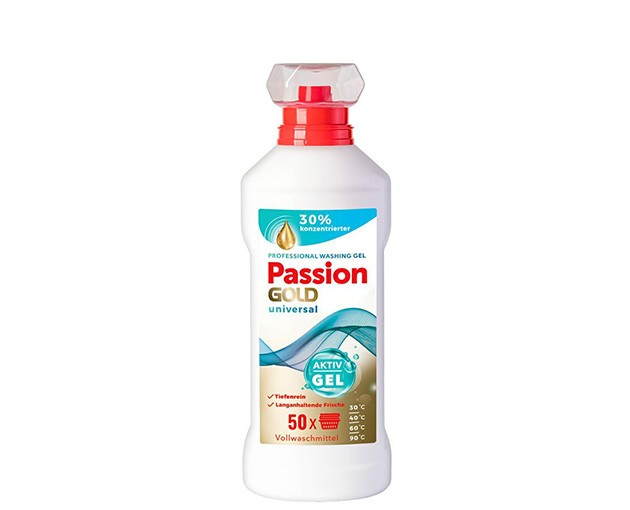PASSION GOLD სარეცხი გელი უნივერსალი 2ლ