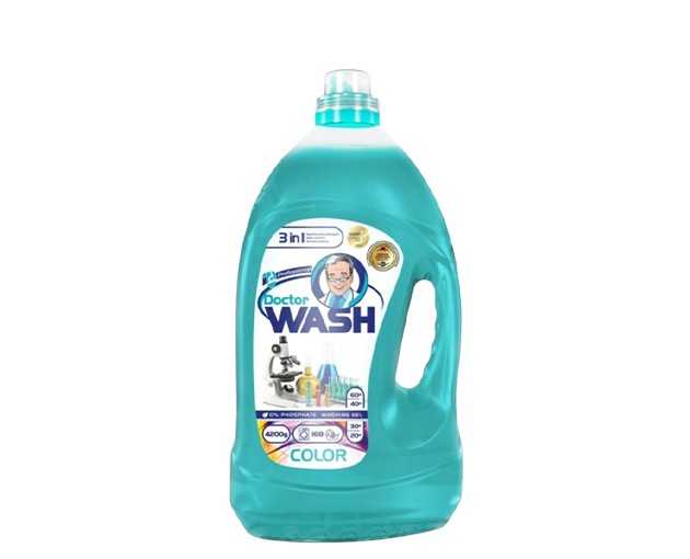 DOCTOR WASH სარეცხი გელი ფერადი 4.2 ლ